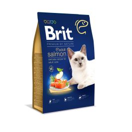 Brit Premium Cat Adult Salmón 8kg Sin Trigo Prebióticos MOS y FOS Precio: 49.5737. SKU: B1EYHWR232