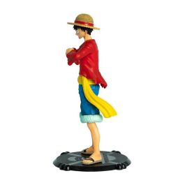 Abystyle Figura One Piece Monkey D. Luffy, PVC, Escala 1/10 (17 cm), con Base del Emblema Piratas del Sombrero de Paja