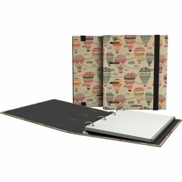 Grafoplás Carpeta Anillas 4x25 A5, 90H Recambio, Cuadrícula 5mm, Kraft y Cartón Reciclado, Plastificado Soft Precio: 8.49999953. SKU: B1BMNZB88L