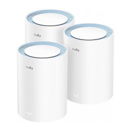Cudy AC1200 Sistema de Malla Wi-Fi 5 (802.11ac) Doble Banda Blanco 3 Piezas Precio: 102.50000024. SKU: S5616056