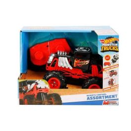 Hot Wheels Coche Radio Control Mini Monster Truck Escala 1:28 14.5x9.2x9 cm Modelos Surtidos