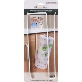 Portarrollos para colgar en cocina, metal, 26 cm - Confortime (12 Unidades)
