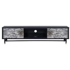 DKD Home Decor Mueble TV Moderno Negro Gris 40 x 50 x 170 cm Precio: 532.68999949. SKU: B18ZTGSV8C