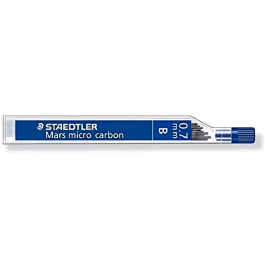Staedtler Minas Mars Micro Grafito 0,7 mm B Tubo con 12 Unidades