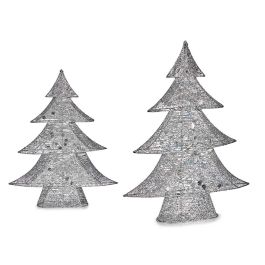 Arbol Decorativo Plateado Navidad 60 Cm Krist+ (3 Unidades) Precio: 64.6900001. SKU: B14ZQEFY53
