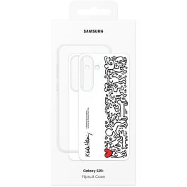 Samsung EF-MS936 Funda Flipsuit para Galaxy S25+, Protección contra Caídas, Resistente a Rayones, Blanco/Multicolor
