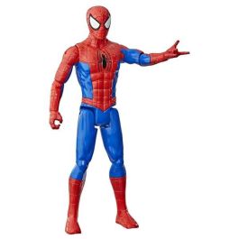 Hasbro Figura Titán Spider Man con 30 cm y 9 Puntos de Articulación