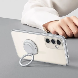 Samsung Funda Magnética Transparente Diseñada para Samsung Galaxy S25