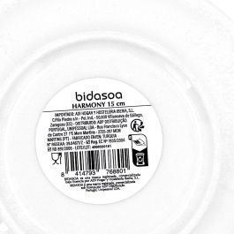 Plato Pan Porcelana Harmony Hydrozero Bidasoa 15 cm (6 Unidades)