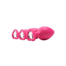 Plug Anal Dream Toys Flirts Rosa 3 Piezas Plug Anal Dream Toys Flirts Rosa 3 Piezas
