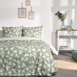 Today 122794 Juego de cama Sunshine 100% Algodón 240x220cm 2 personas con 2 fundas almohada 63x63cm Estampado Verde Precio: 34.50000037. SKU: B14ELMZNT3