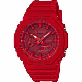 CASIO - G-SHOCK - Reloj - Resistente a golpes - Multifunción - Rojo