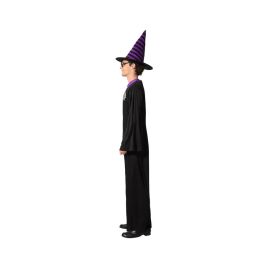 Harry Potter Disfraz Mago Adulto XL Unisex Negro con Túnica y Sombrero para Hombre y Mujer. Ideal Fiesta Temática Cosplay Hogwarts Harry Potter Disfraz Mago Adulto XL Unisex Negro con Túnica y Sombrero para Hombre y Mujer. Ideal Fiesta Temática Cosplay Hogwarts