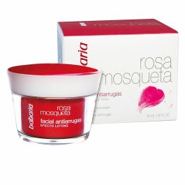 Babaria Rosa Mosqueta Antiarrrugas Crema Facial Hidratante Reafirmante Antiedad Efecto Lifting para Mujer Todo Tipo de Pieles 50 ml Precio: 7.58999967. SKU: S0589183
