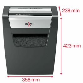 Rexel Destructora Manual Momentum X312, Corte Cruzado, Partículas 5x42 mm, Negro