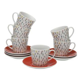 Juego de 6 Tazas con Plato Versa Blume Porcelana Precio: 27.78999982. SKU: B1K8EL7BT8