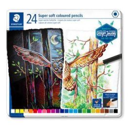 Estuche de Metal con 24 Lápices, Colores Surtidos Staedtler 149C M24 Precio: 27.50000033. SKU: B19PF4J3DS