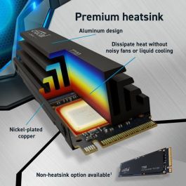 Crucial Disco Duro Interno SSD 4TB PCI Express 5.0 NVMe, 232-layer TLC NAND