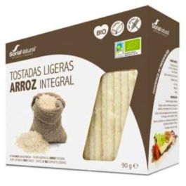 Soria Natural Tostadas de Arroz Integral 90g - Crujientes, Ligeras, Fácil Digestión, Sin Grasa, Fuente de Fibra Precio: 3.4999998. SKU: B1H6VKF22S