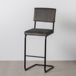 Taburete Taupe Tejido-Metal Contract 44 X 50 X 115 cm Precio: 107.9078. SKU: B16CLDXGE8