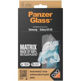 PanzerGlass Matrix Samsung Galaxy A25 5G Protector de Pantalla UWF (wA) Transparente Resistente a Rayones y Golpes