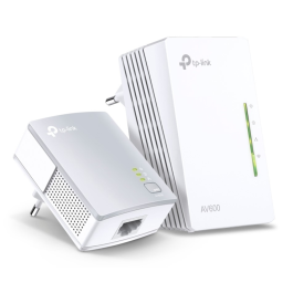 TP-Link AV600 Adaptador Powerline WiFi N 600 Mbps HomePlug AV2 Fast Ethernet 3 Puertos Blanco 300m Plug & Play Precio: 68.4999997. SKU: S5602408