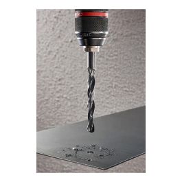 Wolfcraft Juego de Brocas para Metales y Piedra, 9 Piezas