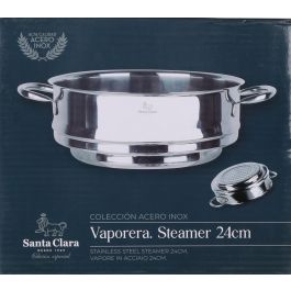 Vaporera Santa Clara 24 cm (2 Unidades)