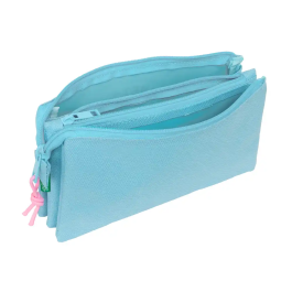Portatodo Benetton Celeste Azul cielo 22 x 12 x 3 cm