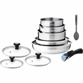 Batería de cocina de inducción - Arthur Martin - AM4485 - Acero inoxidable - 10 piezas - Mango extraíble - Todas las placas de cocina, incluida inducción Precio: 103.5899997. SKU: B16MJH7YKZ