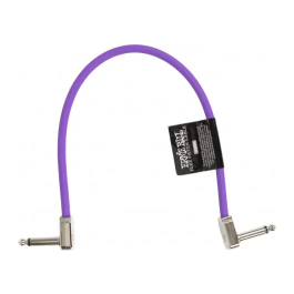 Ernieball Cable Flex Patch 18" Purple - Cable de conexión para pedales, alta calidad, flexible, 95% apantallado Precio: 11.49999972. SKU: B1KN9DS74T