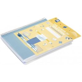 Finocam Libreta de Reuniones Docente Espiral 4º Tapas Personalizables con Papel Reciclado