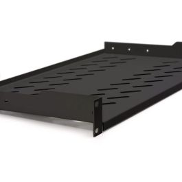 Digitus 1U fixed shelf for racks from 400 mm depth 45x483x250 mm, up to 15 kg, black (RAL 9005) Digitus 1U fixed shelf for racks from 400 mm depth 45x483x250 mm, up to 15 kg, black (RAL 9005)