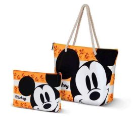Karactermania Bolso de playa Mickey orange 37x52x17 cm