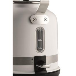 Ariete 2854/01 Hervidor Eléctrico Moderna Blanco 1.7L Acero Inoxidable, Base Inalámbrica 360°, Termómetro, Apagado Automático Ariete 2854/01 Hervidor Eléctrico Moderna Blanco 1.7L Acero Inoxidable, Base Inalámbrica 360°, Termómetro, Apagado Automático