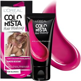 L'Oreal Paris, Colorista Hair Makeup, Tinte de cabello semipermanente,  #MILLENIALPINK, 30 ml Precio: 13.50000025. SKU: B1FW8TQR73