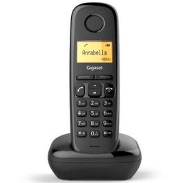Gigaset A170 Duo Teléfono DECT/analógico Negro Identificador de llamadas L36852-H2802-D201