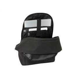 Mochila para Portátil Eckō Unltd. WORLDWIDE Negro 31 x 44 x 18 cm