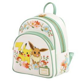 Loungefly Mochila Pokemon Pikachu & Eevee Floral