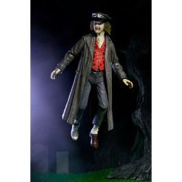 Neca Ultimate Beetlejuice Tour Guide The Bio-Exorcist Figura de Acción 18cm con Accesorios (sombrero, rata, linterna)
