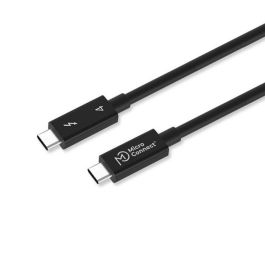 MicroConnect Cable Thunderbolt 4, 1m, 40Gbps, 100W Carga Rápida, 8K 60Hz, Certificado Intel, Compatible Thunderbolt 3 & USB-C