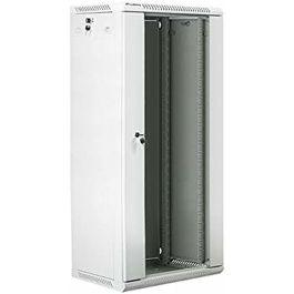 Lanberg WF01-6427-10S armario rack 27U Bastidor de pared Blanco
