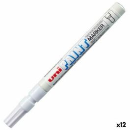 Rotulador permanente Uni-Ball PX-20 Blanco (12 Unidades) Precio: 46.78999941. SKU: S8425237