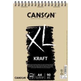 Bloc De Dibujo Canson Xl Kraft Con Espiral Papel Verjurado A4 90G 60H (Set de 5) Bloc De Dibujo Canson Xl Kraft Con Espiral Papel Verjurado A4 90G 60H (Set de 5) Precio: 40.89999992. SKU: B16DSCTF9Y