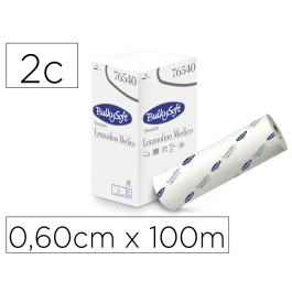 Blanca Rollo Papel Camilla Liso 2 Capas 0,60 cm x 100 mt Precio: 13.78999974. SKU: B1BMRWVHPQ