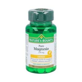 Nature's Bounty Magnesio 250 mg 100 comprimidos - Soporte Muscular y Energía, Reduce Cansancio y Fatiga, Vegano, Sin Gluten Precio: 10.5000005. SKU: B1FHVSN4YP