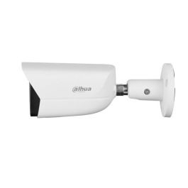 Dahua Cámara IP Bullet WizMind Serie 5 8MP IR 50M WDR, MicroSD 512GB, IA, Óptica Fija 2.8mm ePoE (DH-IPC-HFW5842EP-ASE-0280B-S3)