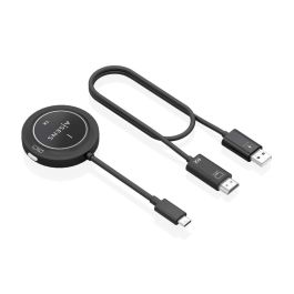 AISENS - USB-C A HDMI INALAMBRICO 1080P 30M, NEGRO