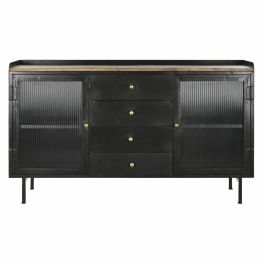 Buffet DKD Home Decor Natural Negro 40 x 85 x 145 cm