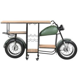 Botellero Home ESPRIT Marrón Negro Verde oscuro 188 X 59 X 99 CM